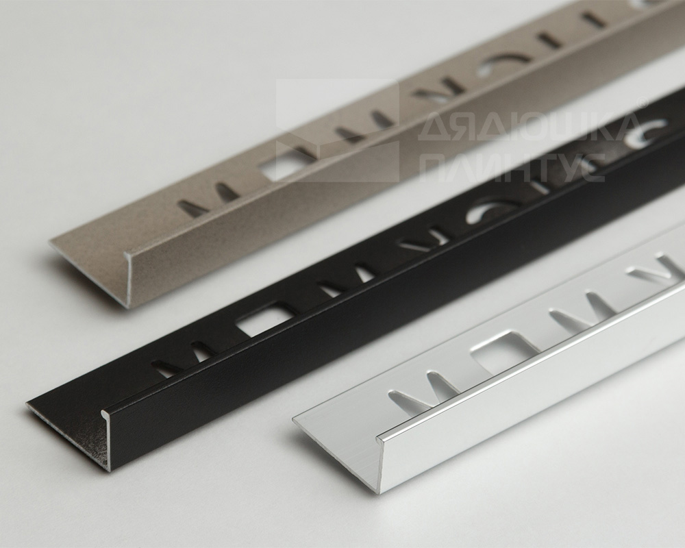 Профиль окантовочный Волшебная палочка MSPK 01.2700.15B 10мм 2,7м Чёрный браш