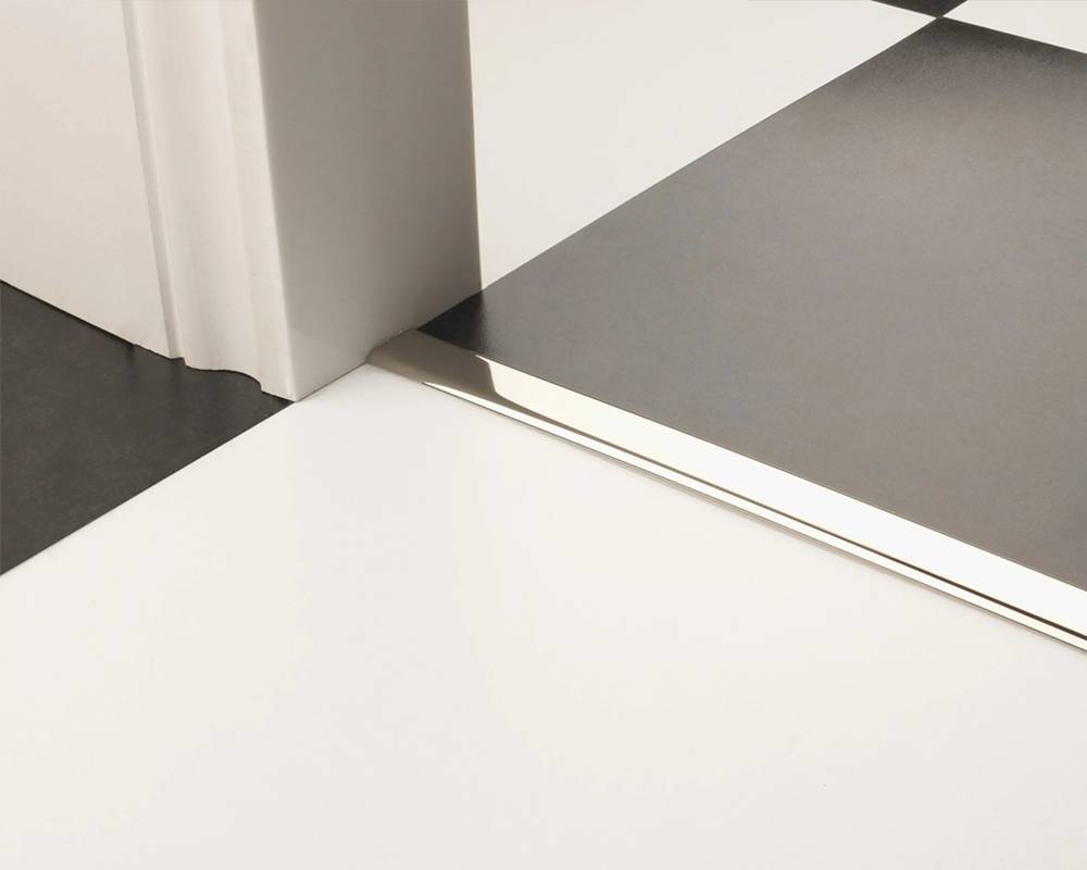 PVS90-03 Профиль Т-образный нержавеющая сталь Зеркальный 14мм х 2.7м