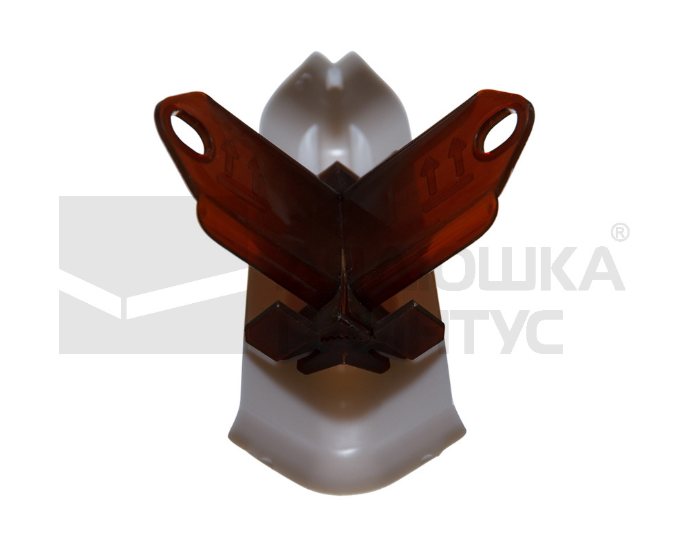 Угол наруж Деконика ИДЕАЛ 70 мм 002 Светло - серый