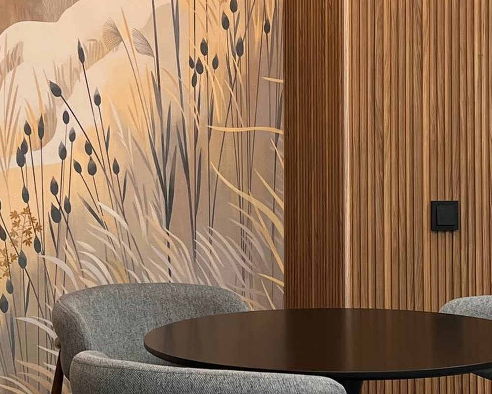 Панель МДФ ACUPAN 61.08.122502.94 рейки 12х122х2760 мм Эльм коричневый