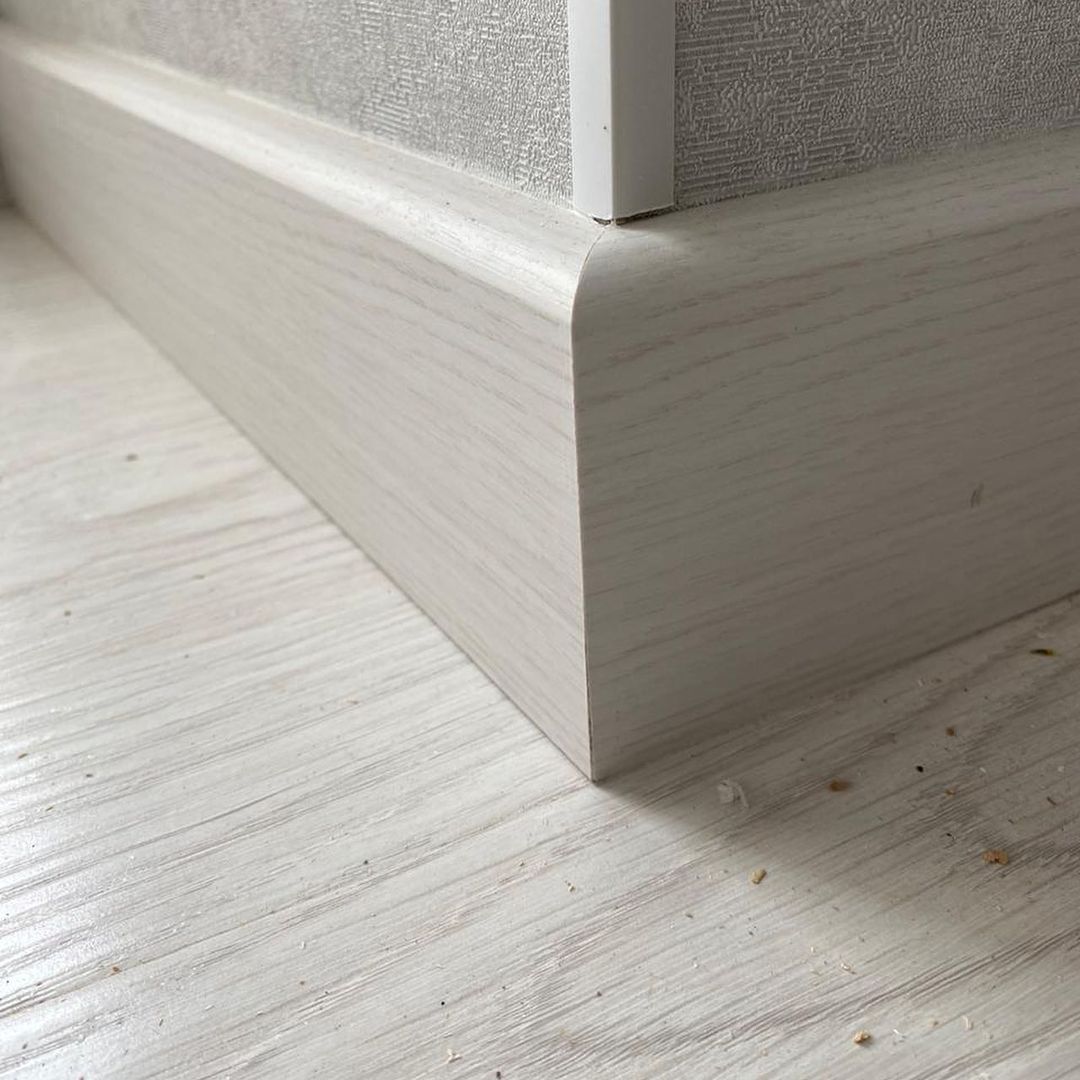 Плинтус МДФ Smartprofile Strong 80М Орех темный