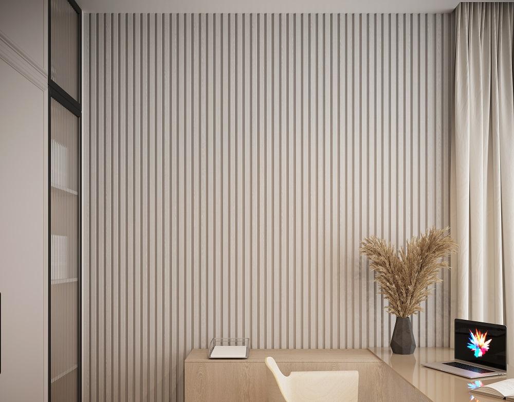 Панель МДФ 3D Лайн Модерн 165*2750мм. L03 Ель серебристая