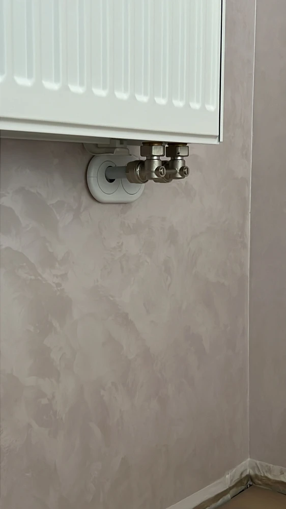 Двойной обвод для труб ПВХ d25 Серый