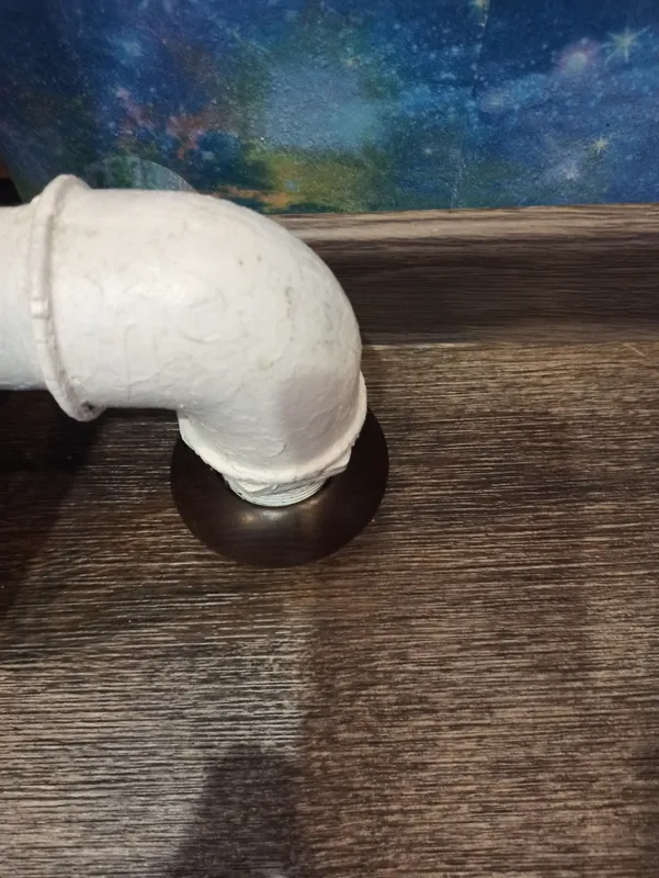 Розетта для труб ПВХ Cezar D22 M095 Кемпас