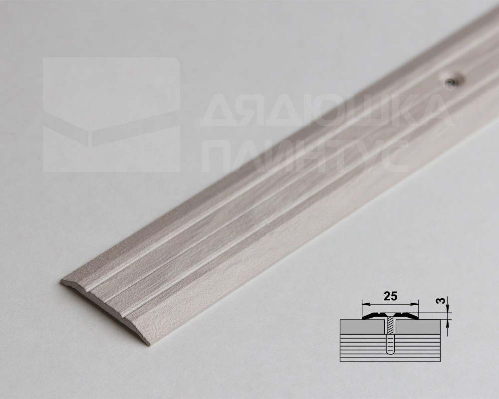 Порог одноуровневый MSA25.900.106 Ясень белый