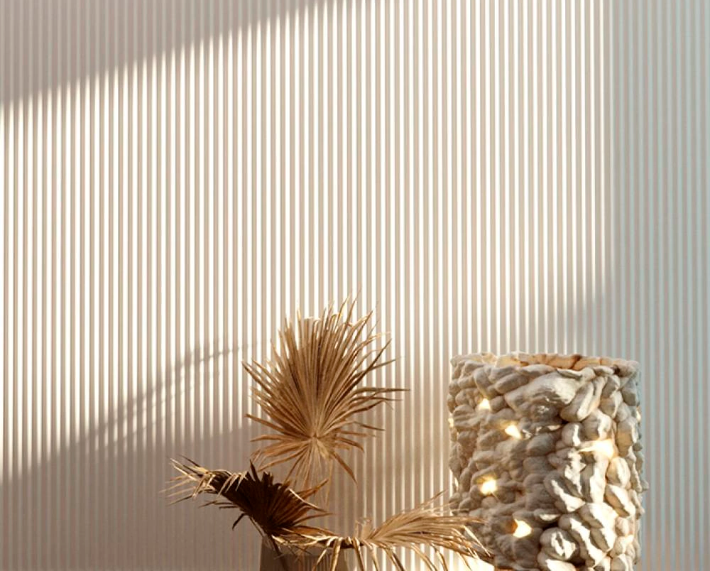 Панель вспененный полистирол ГРЕЙС 3D RAIL 120*2700 мм Белая