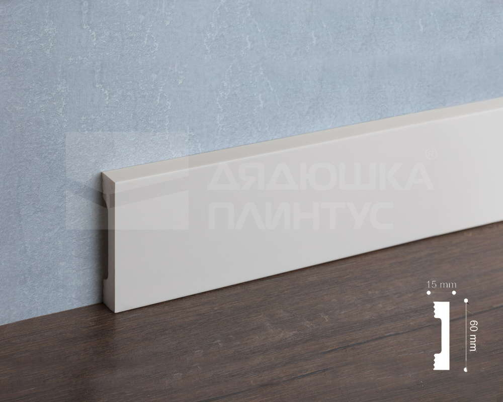 Молдинг Волшебная палочка 2 UHD 09/60D 60*15*2000 NCS 0502G-50Y. Цвет 402