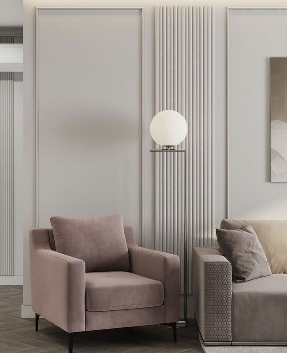 Панель вспененный полистирол ГРЕЙС 3D RAIL 120*2700 мм Белая