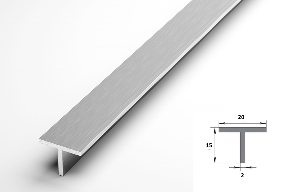 Тавр 20х15 мм Тп 03.2000.500 Без окраса