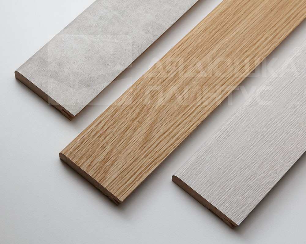 Плинтус МДФ Лука Пл 100-1МДФ.2700.Point line 24052 Дуб бомонт