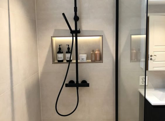 Алюминиевый внутренний профиль универсальный ПО-В9 (11384PX)  бежевый муар 2,7 м.