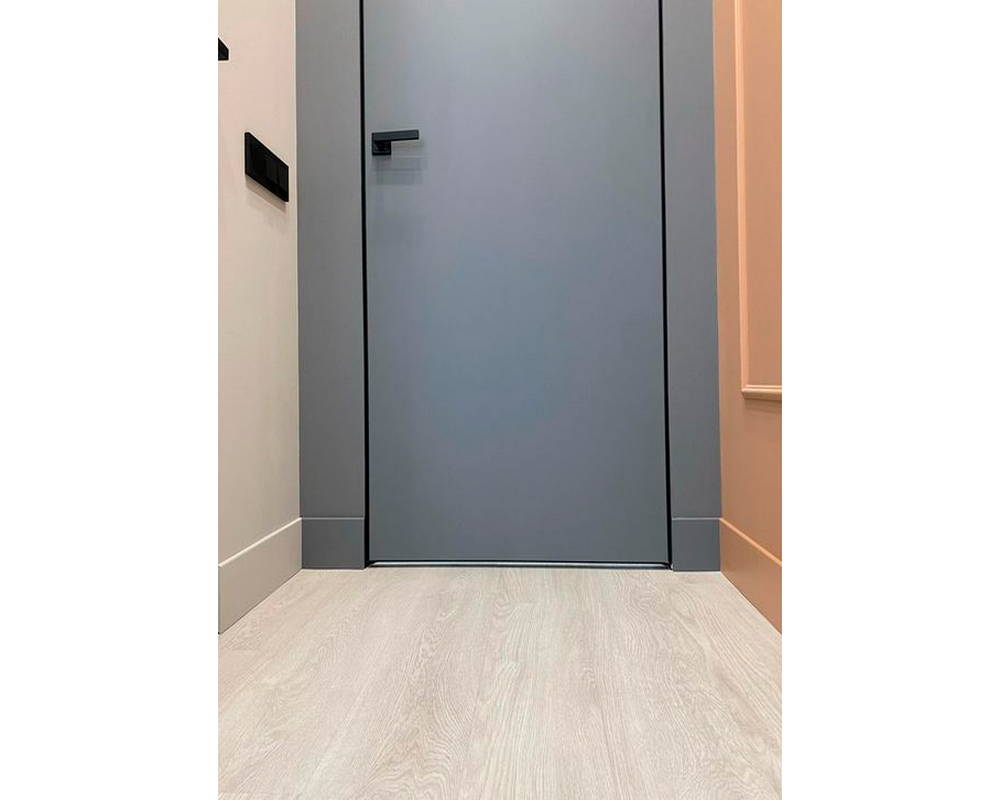 Плинтус СОЛИД 1 UHD 45/90 90*20*2000 Белый под покраску