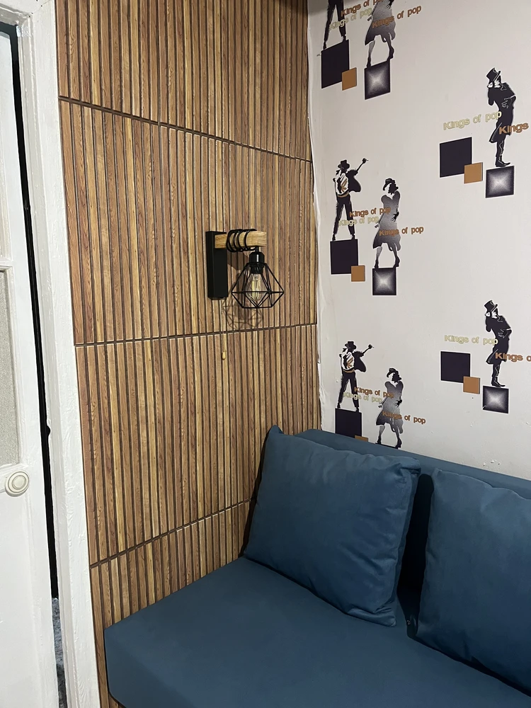 Панель самоклеящаяся 3D RAIL ПВХ 280*600мм  10шт/уп Планка тик. Цена указана за 1,68 м²