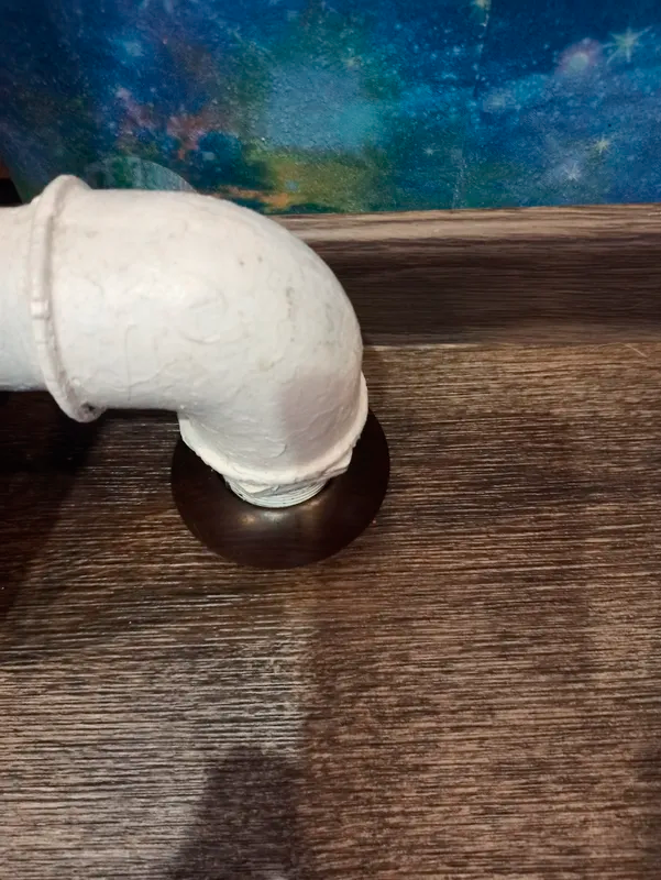 Обвод для труб 1/2 ПВХ ИДЕАЛ 22мм 291 Орех