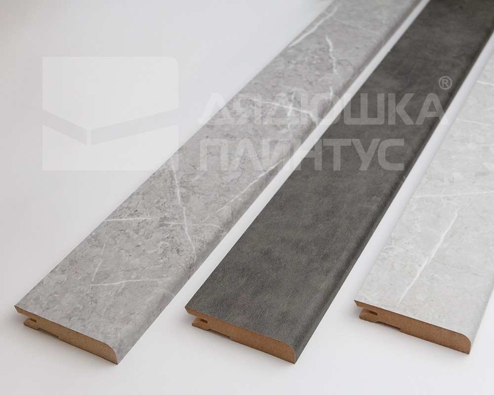 Плинтус МДФ Лука Пл 100-1МДФ.2700.Point line 24033 Черное дерево