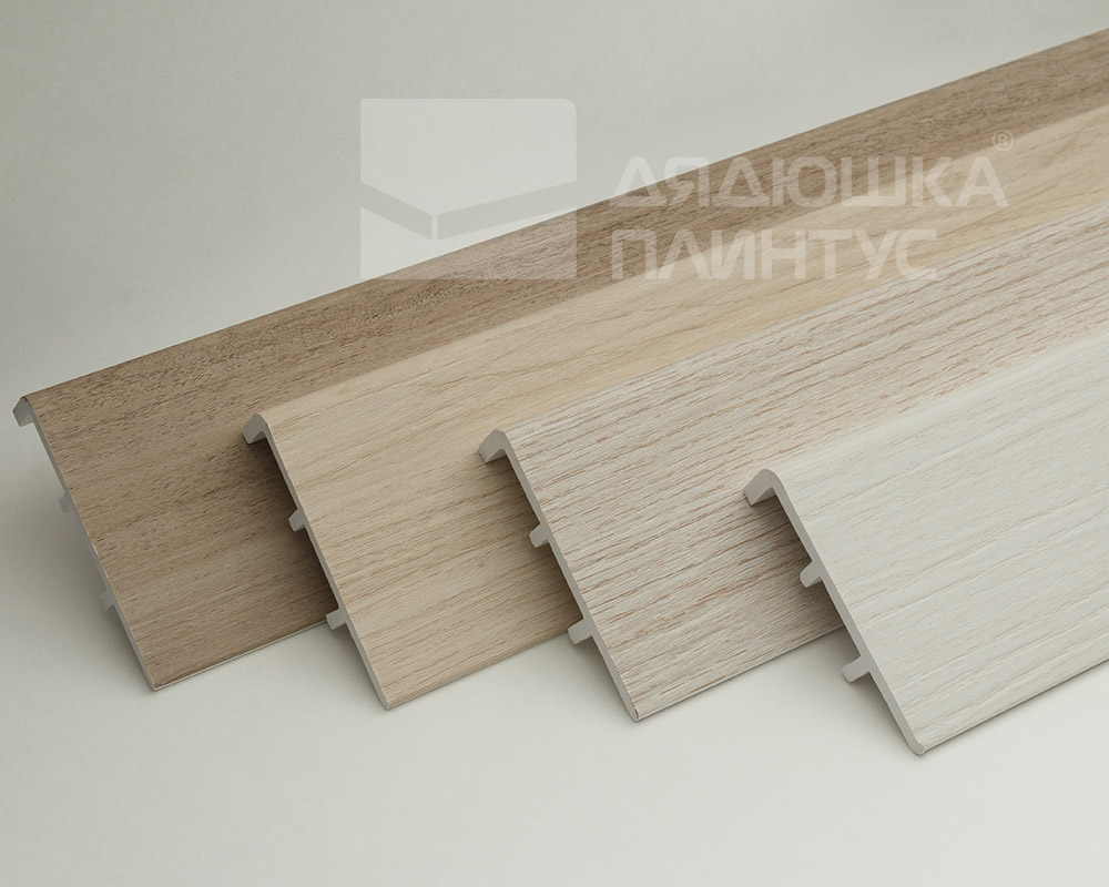 Плинтус ПВХ Рико Концепт 80мм 2,2м. 80000