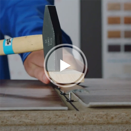 Монтаж порогов скрытого крепежа