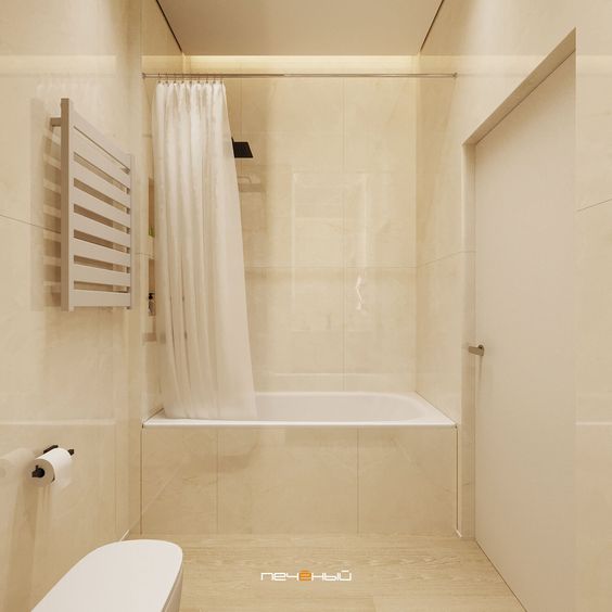 Алюминиевый внутренний профиль универсальный ПО-В9 (11384PX)  бежевый муар 2,7 м.