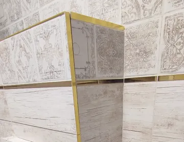 Латунный Z-образный профиль 10 мм полированный MSPELOL 10