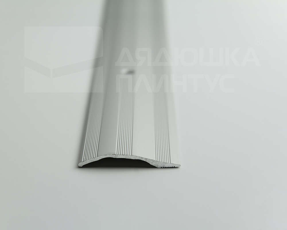 Порог разноуровневый ПР 02.1800.01л Серебро