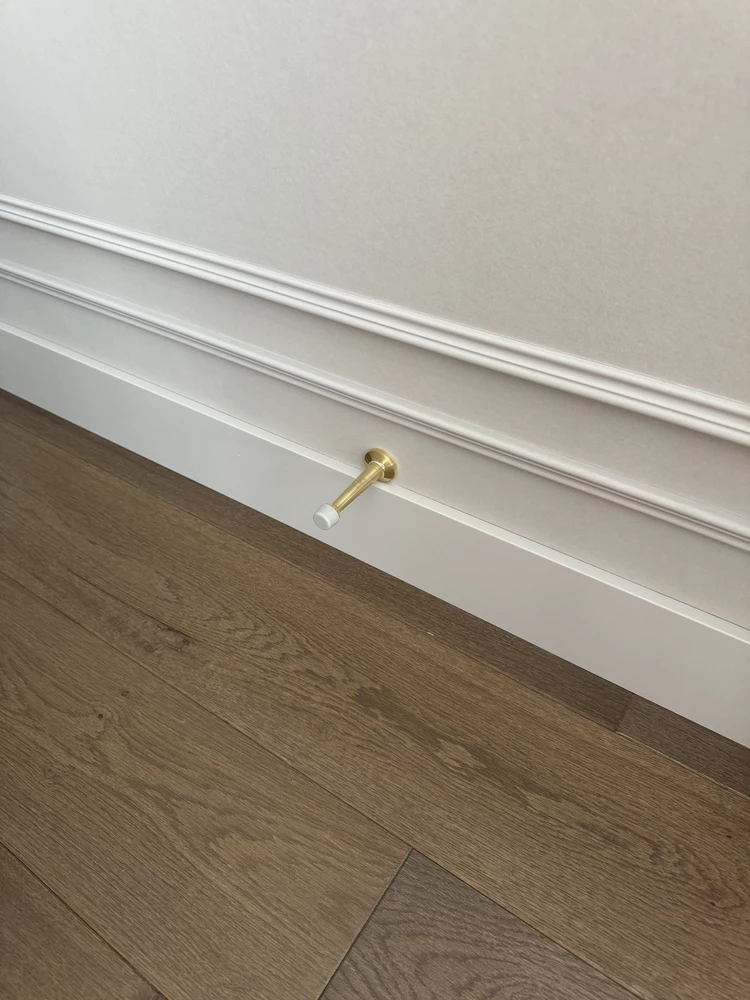 Упор дверной DS-0015-BN Черный никель