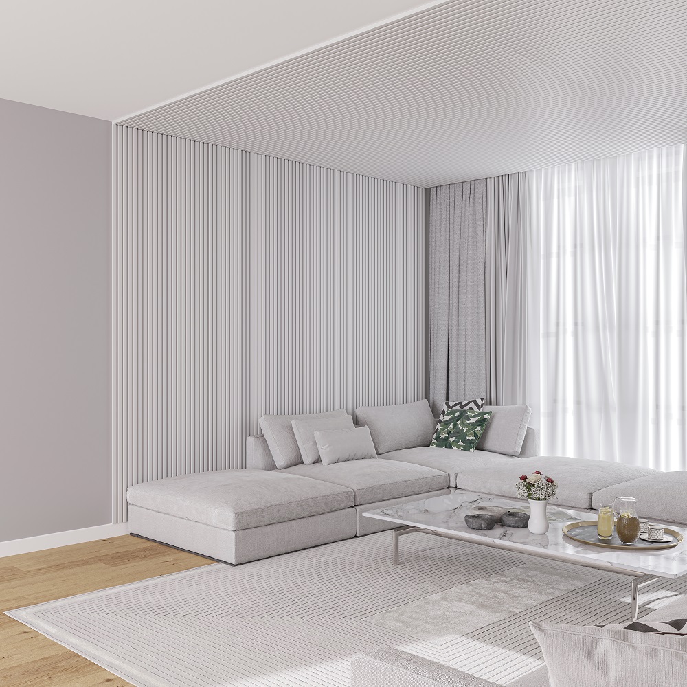 Панель МДФ 3D Лайн Модерн 165*2750мм. L05 Серый тик