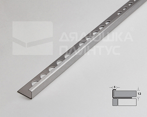 Профиль окантовочный К 12НС.2700.001 Матовый