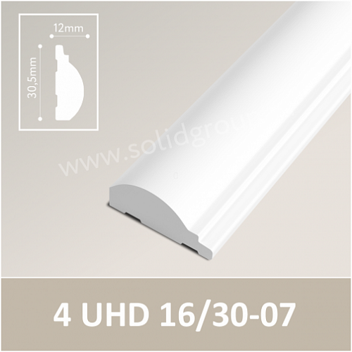 Завершающая рейка для 3D панели СОЛИД 4 UHD 16/30-07 2,8м. Окраска включена в стоимость