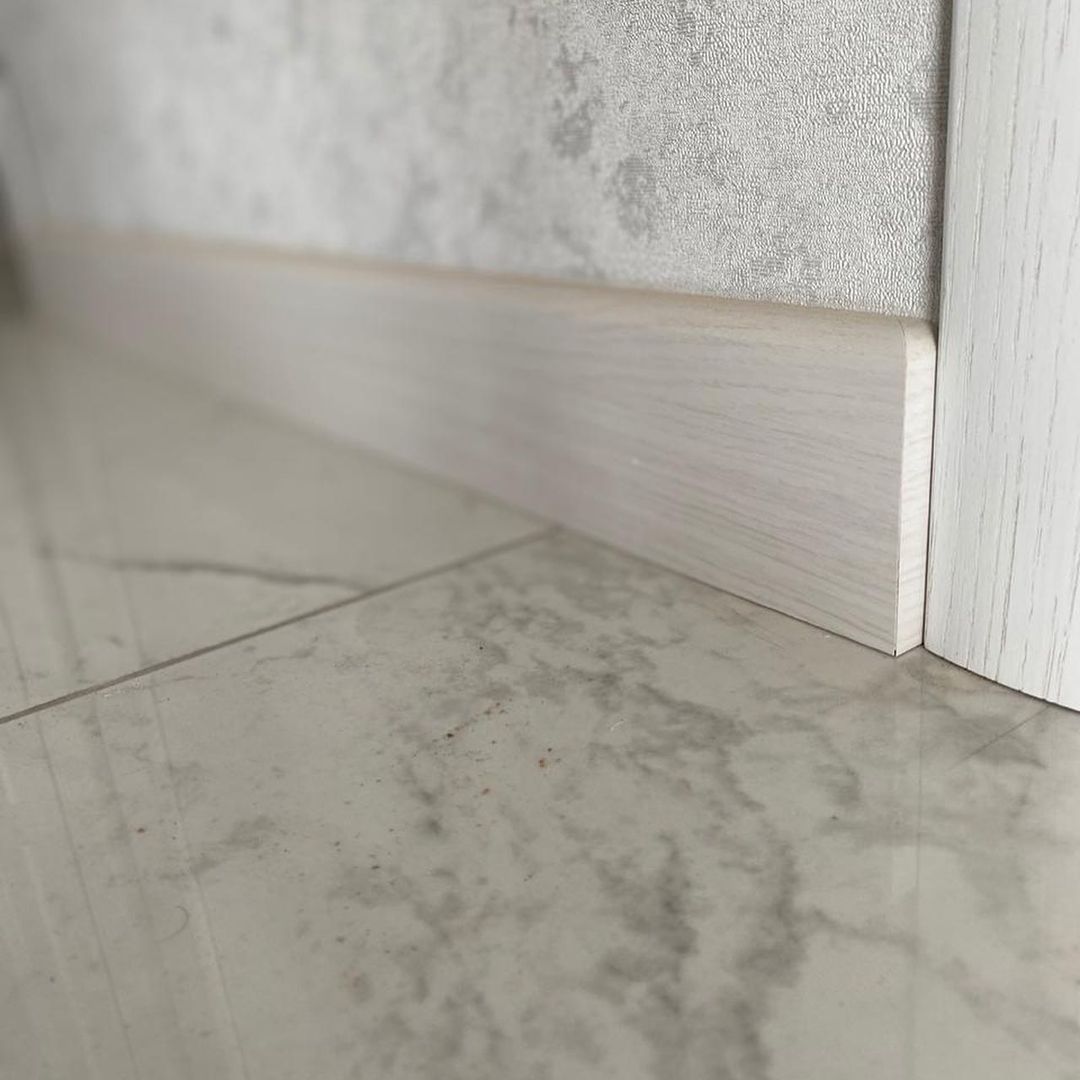 Плинтус МДФ Smartprofile Strong 80М Орех темный