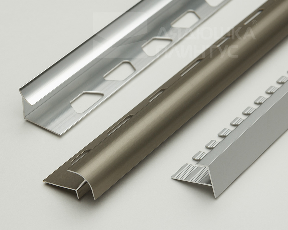 Профиль окантовочный ПО-10х10 серебро/мат 2,7