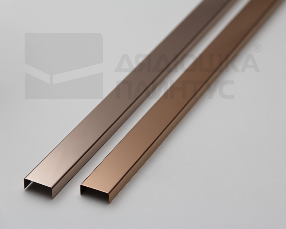 Профиль П-образный Волшебная палочка MSPP 04-8.2700 Серебро блестящее