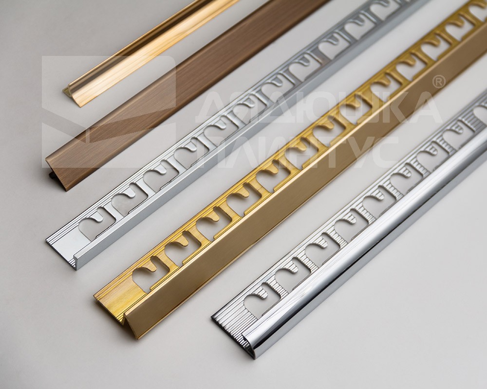 Профиль окантовочный латунный Progress PJTROB 10 10 мм 2,7 м Бронза