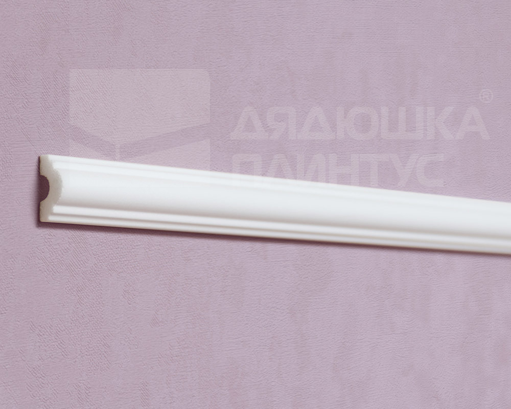 Молдинг из полистирола высокой плотностиNMC Wallstyl WL7 Белый