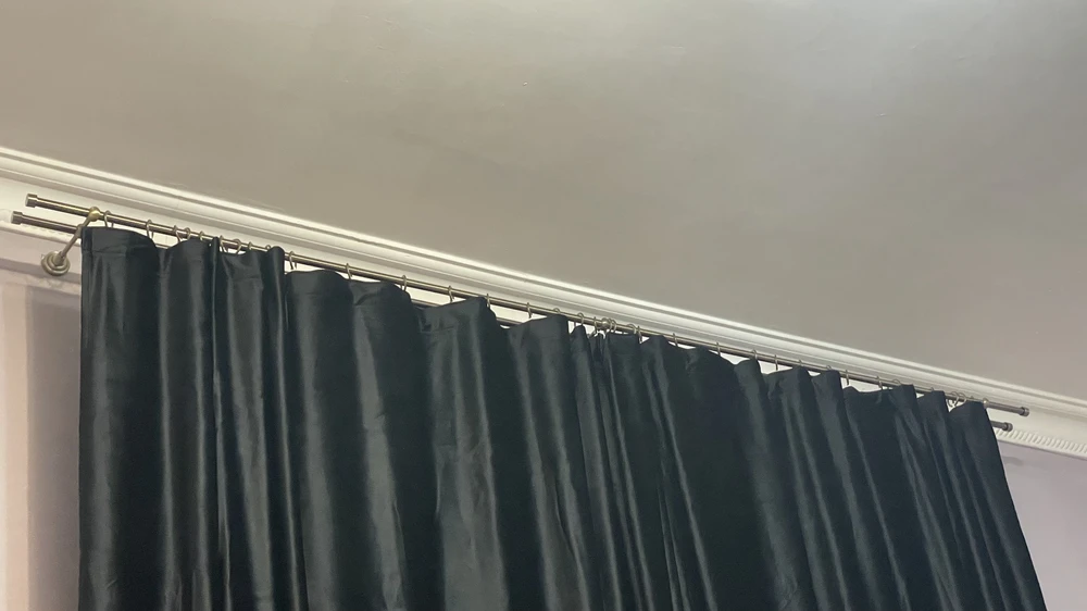 Карниз двухрядный кованый УЮТ d25мм 1,6м Бронза