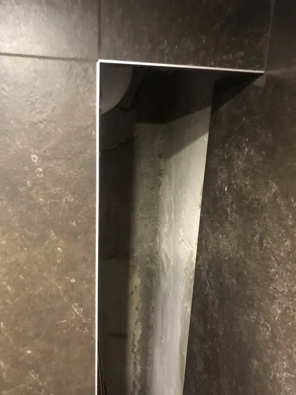 Профиль для внешнего угла 10мм 2,7м нержавеющая сталь MSPK 01-10NS.2700.001