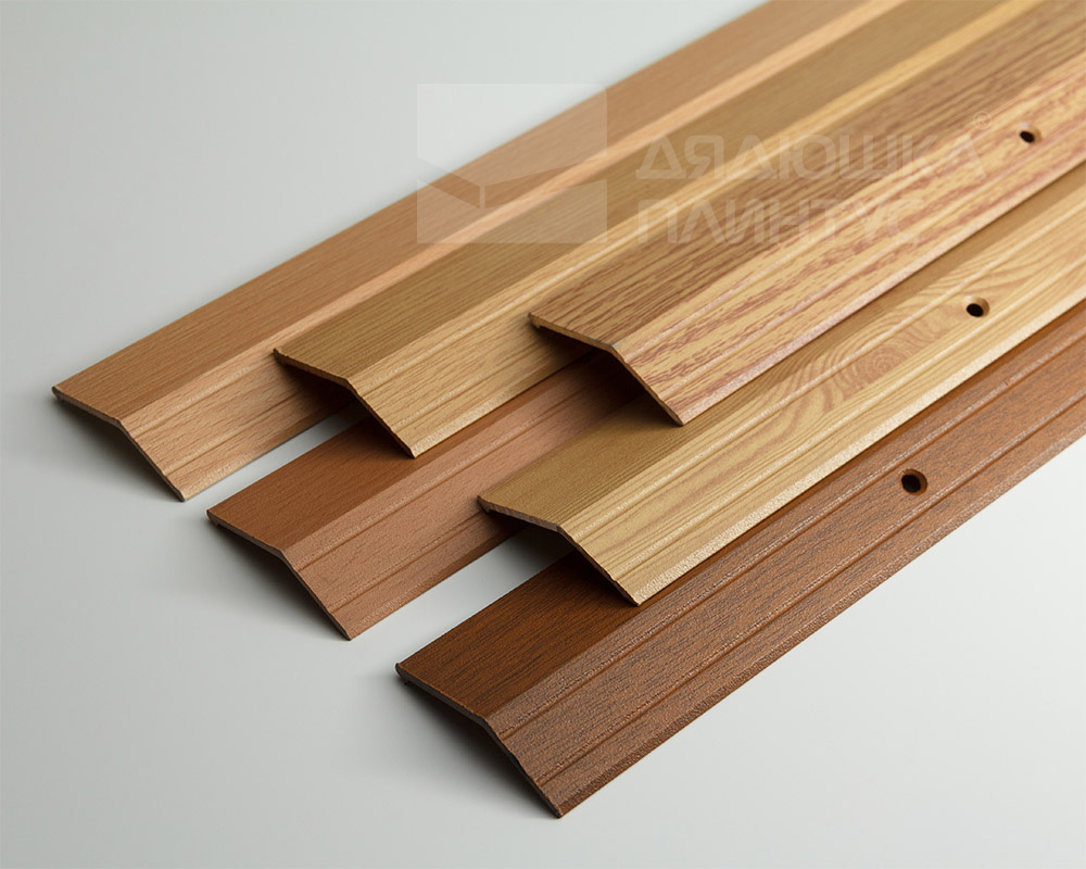 Порог разноуровневый ПР 04.900.01л Анод серебро