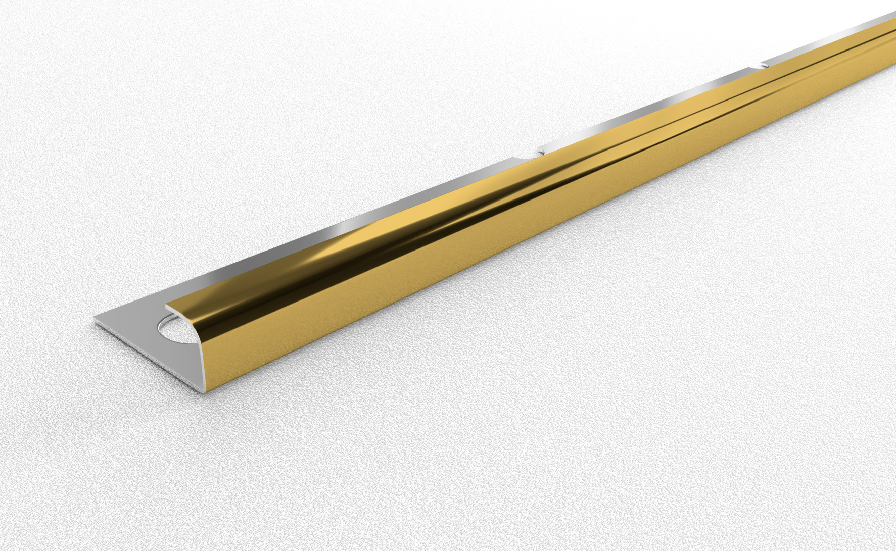 Профиль окантовочный ПК 13-10НСЗ(304).2700.002 2,7 м Золото