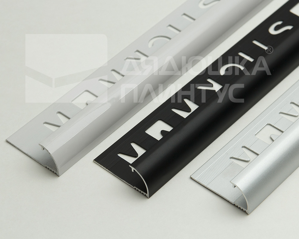 Профиль окантовочный Волшебная палочка MSPK 03-9.2700.01L 9мм 2,7м Серебро Люкс