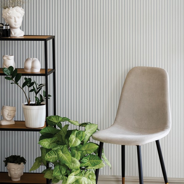 Панель вспененный полистирол ГРЕЙС 3D RAIL 120*2700 мм Белая