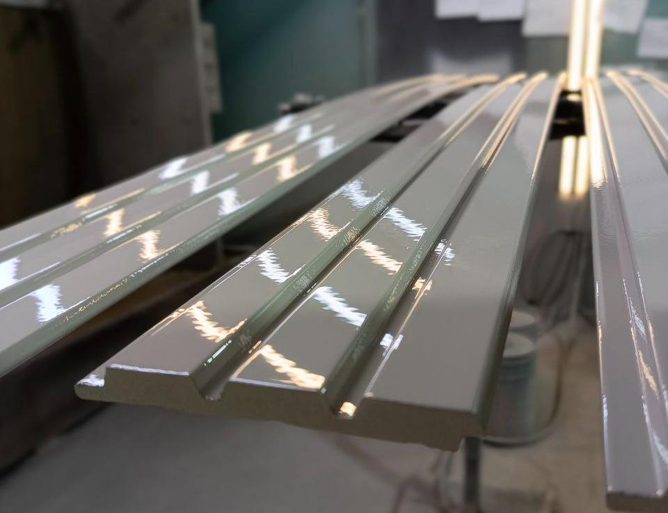 Стеновая панель HI WOOD белая. LV124 NP HI WOOD 120,0мм х 12,0мм х 2,7м. Окраска включена в стоимость