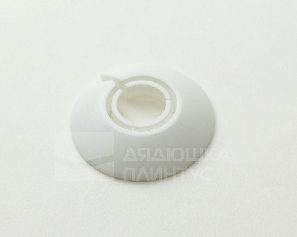Обвод для труб универсальный ПВХ ИДЕАЛ Ф16-22 001 Белый