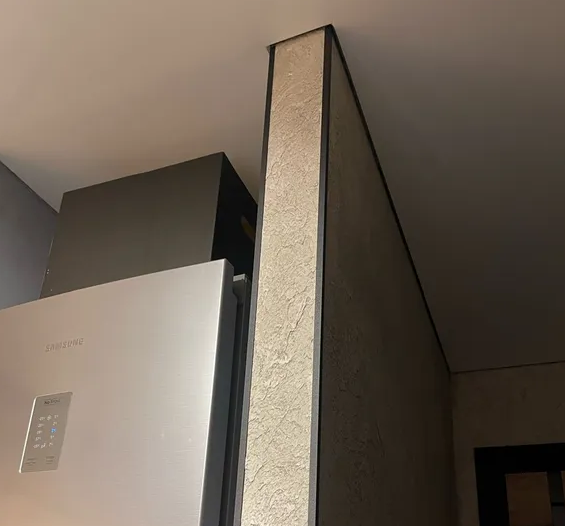 Профиль окантовочный ПУ 20НСЗ(304).2700.015 2,7 м Черный