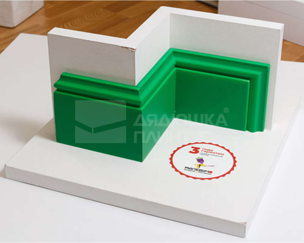 Плинтус СОЛИД 1 UHD 17/80CL 2,0 м. Окраска включена в стоимость