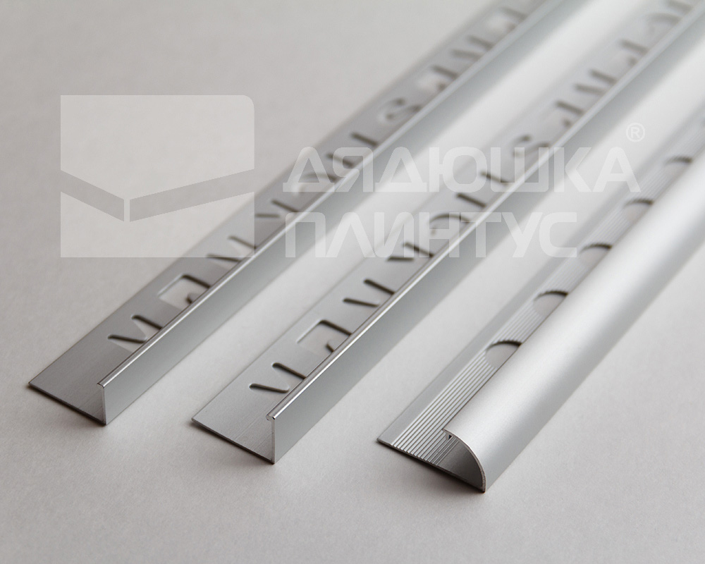 Профиль окантовочный Волшебная палочка MSPK 03-9.2700.01L 9мм 2,7м Серебро Люкс