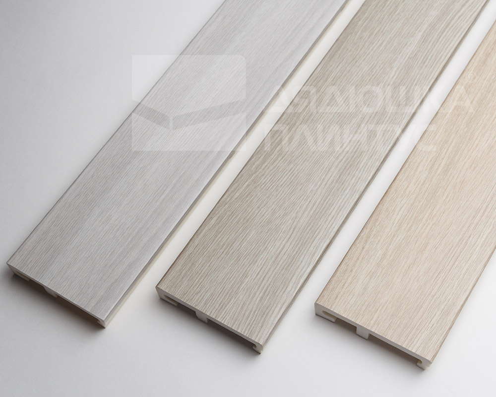 Плинтус напольный Salag Alpha 80 Победа 2,4м