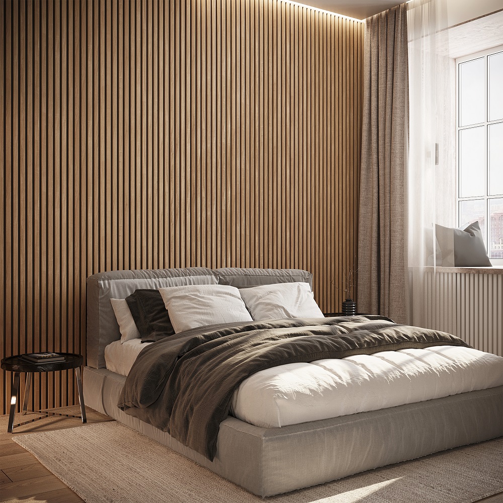 Панель МДФ 3D Лайн Модерн 165*2750мм. L06 Дуб альпийский