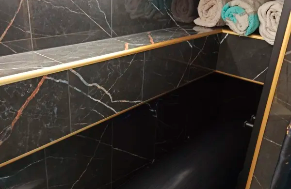 Профиль для плитки внешний Волшебная палочка MSPK 03.2700.CB латунь хромированная 10мм*2,7м