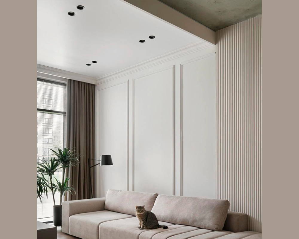 Карниз потолочный NMC WT4 70*180*2000 Белый под покраску