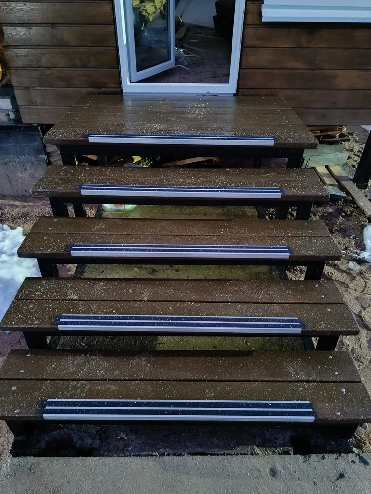 Порог угловой ПУ 07.2700.03 Шоколад