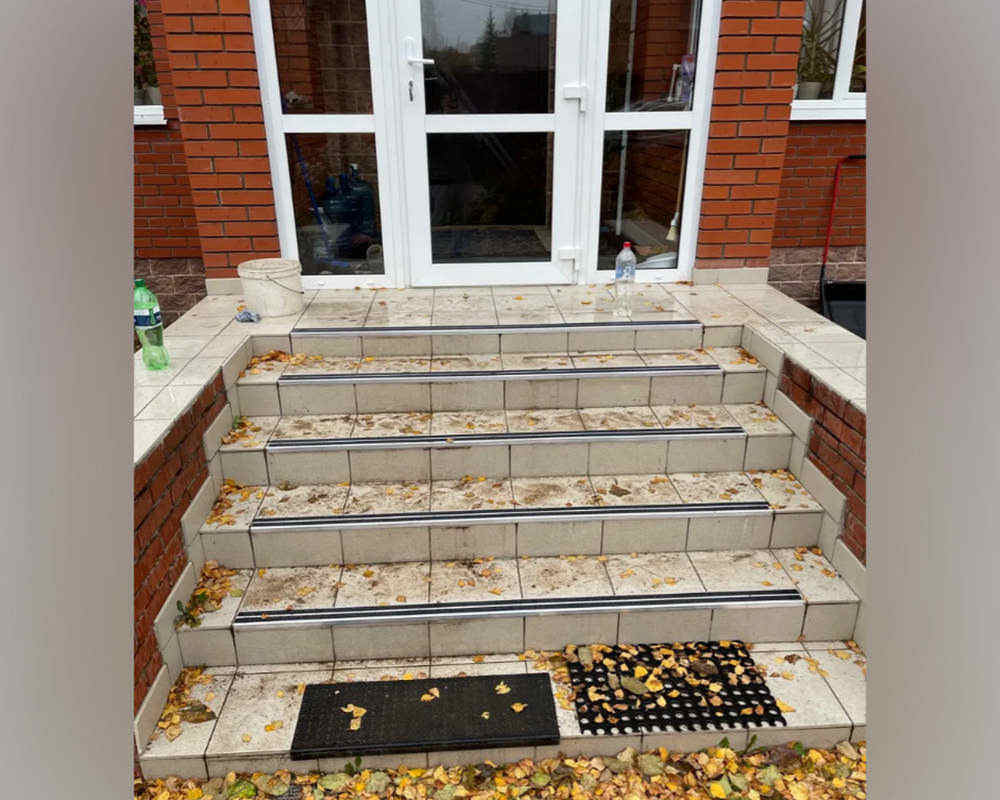 Порог одноуровневый ПС 08-1.1800.01лч Серебро